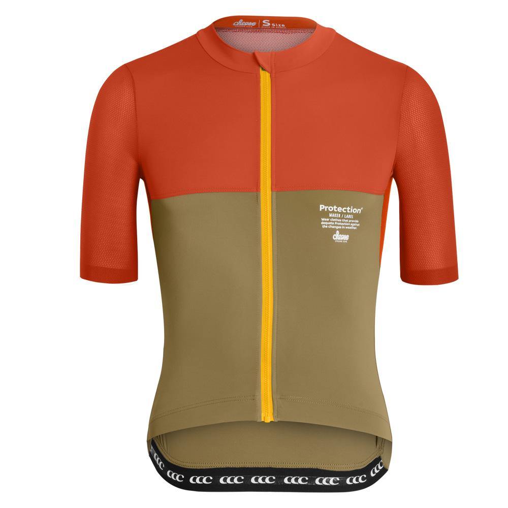 CCC PROTECTION TWO-TONE JERSEY / CARROT - A-Cycle