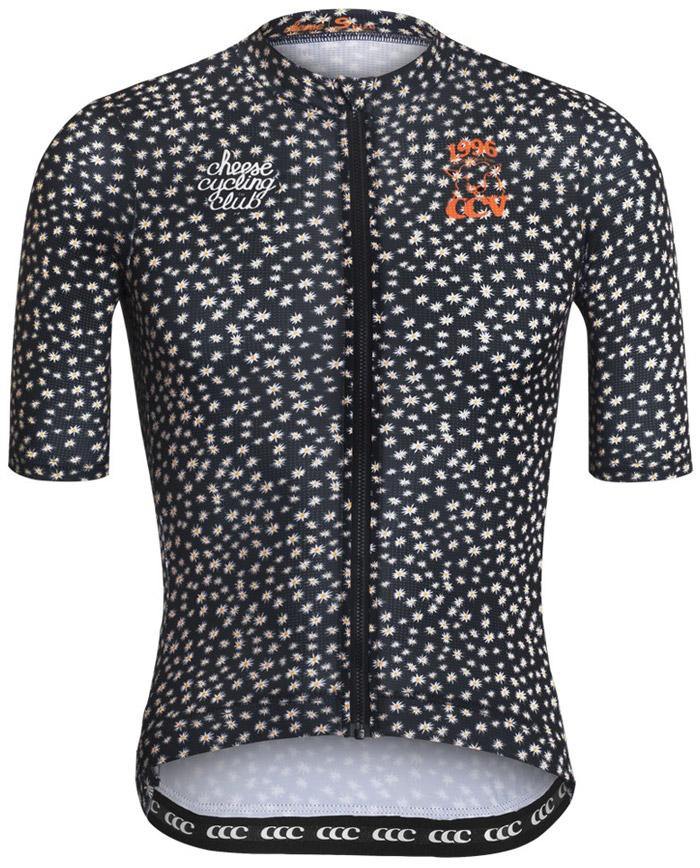 CCV FLOWER JERSEY / BLACK - A-Cycle