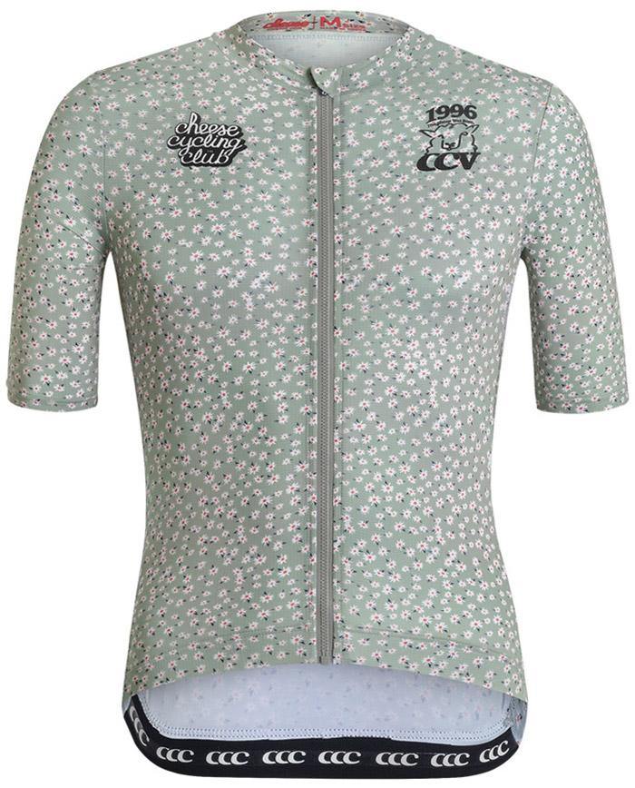 CCV FLOWER JERSEY / OLIVE - A-Cycle