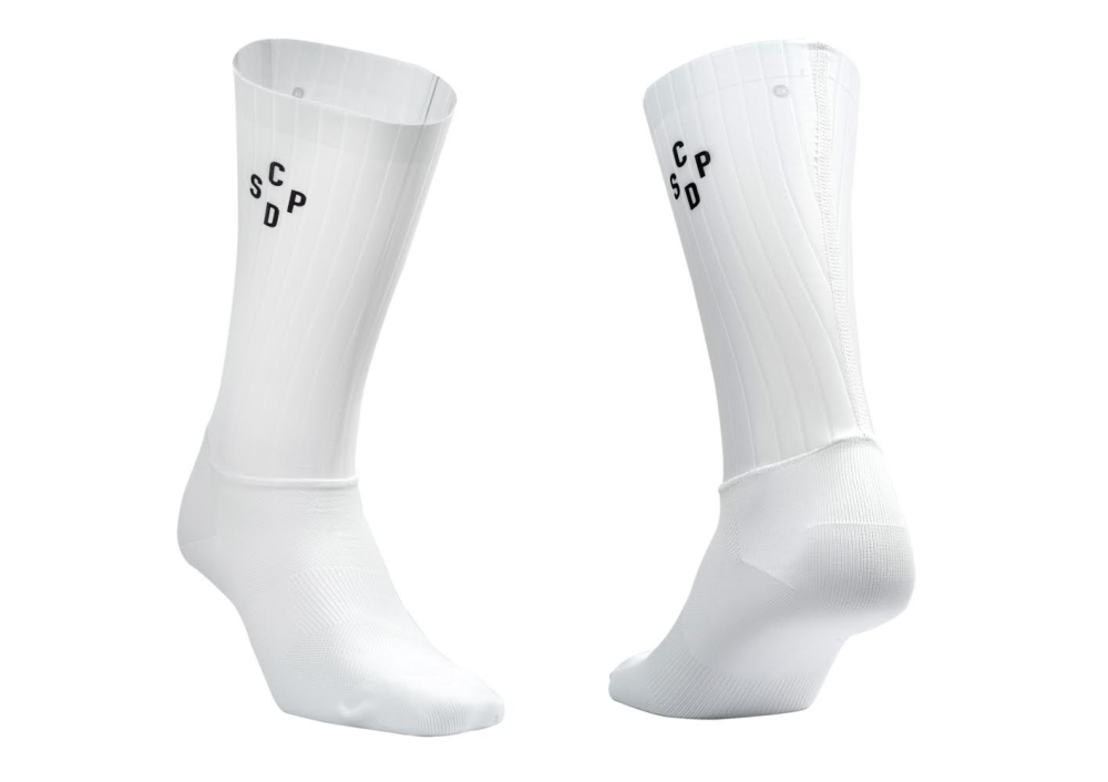 CSPD NAKED SOCKS / WHITE - A-Cycle