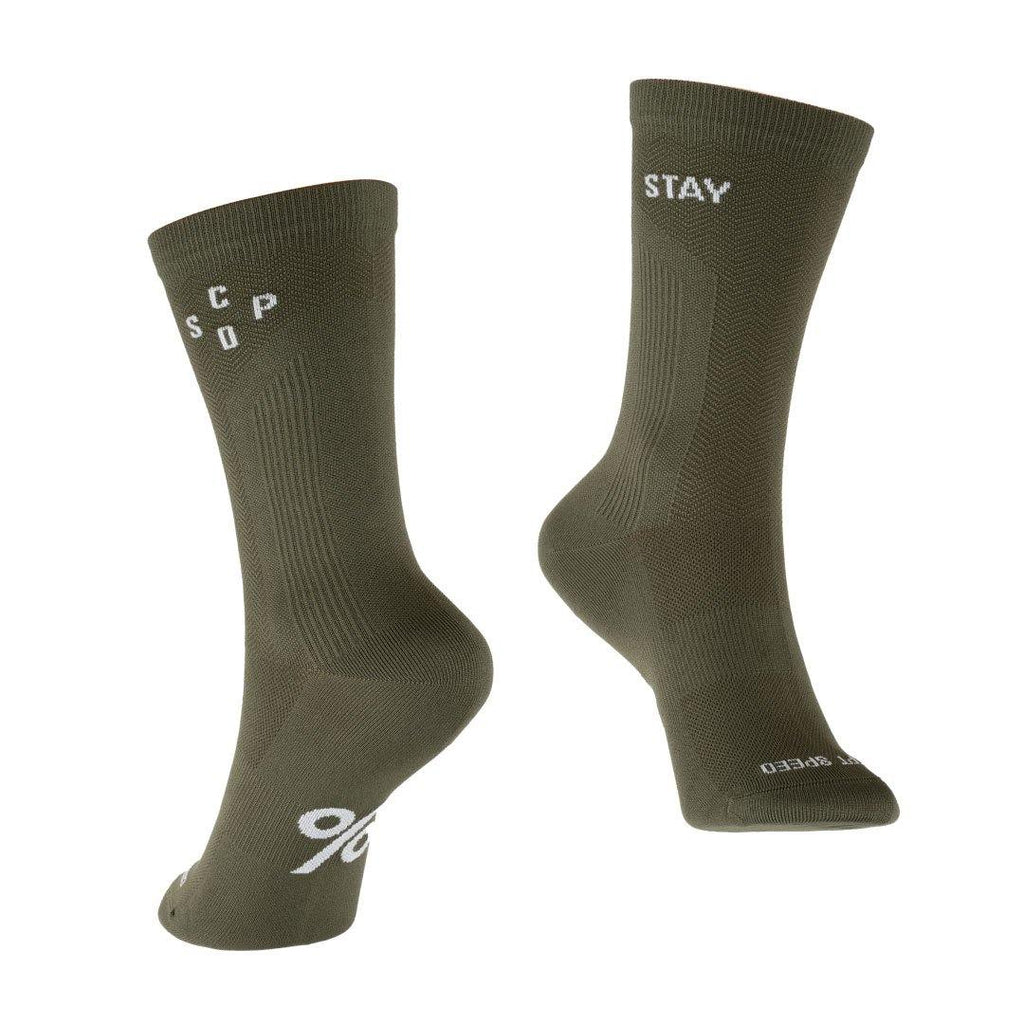 STAY TRUE SOCKS / OLIVE - A-Cycle